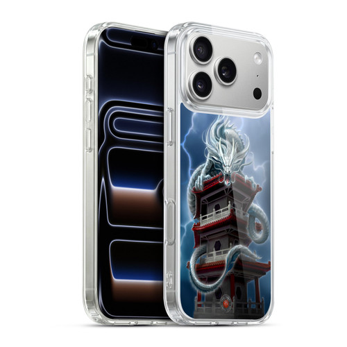 Anne Stokes Guardian Dragons The Tower Soft Gel Case for Apple iPhone 17 Pro Max