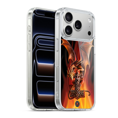 Anne Stokes Guardian Dragons God's Hammer Soft Gel Case for Apple iPhone 17 Pro