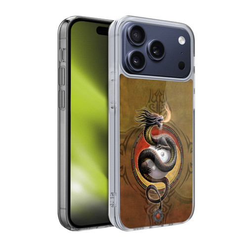 Anne Stokes Guardian Dragons Yin Yang Protector Soft Gel Case for Apple iPhone 17 Pro