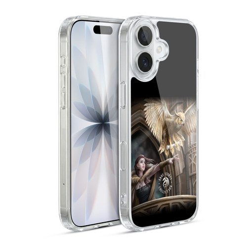 Anne Stokes Owls Messenger Soft Gel Case for Apple iPhone 17