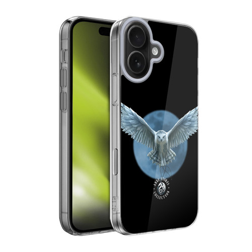 Anne Stokes Owls Moon Soft Gel Case for Apple iPhone 17 Anne Stokes Owls Moon Soft Gel Case for Apple iPhone 17