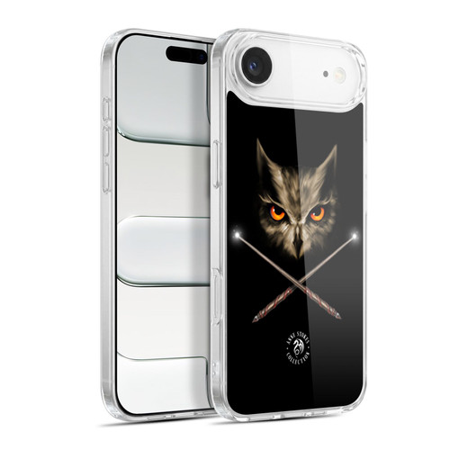 Anne Stokes Owls Cross Wands Soft Gel Case for Apple iPhone 17 Air