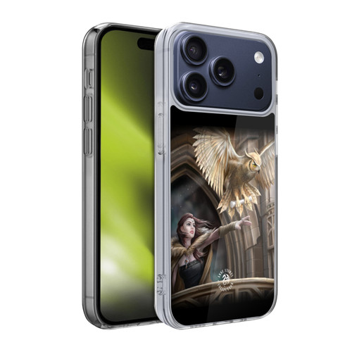 Anne Stokes Owls Messenger Soft Gel Case for Apple iPhone 17 Pro