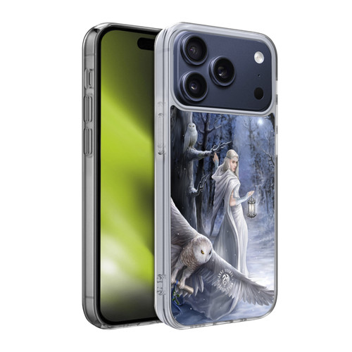 Anne Stokes Owls Midnight Messenger Soft Gel Case for Apple iPhone 17 Pro