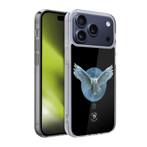 Anne Stokes Owls Moon Soft Gel Case for Apple iPhone 17 Pro