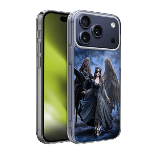 Anne Stokes Raven Full Soft Gel Case for Apple iPhone 17 Pro Max