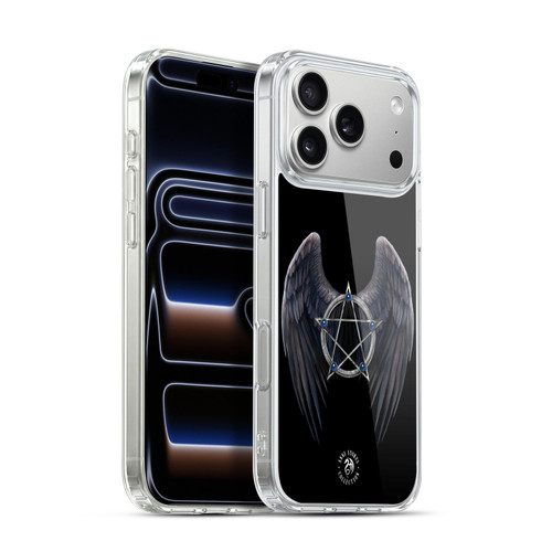 Anne Stokes Raven Winged Pentagram Soft Gel Case for Apple iPhone 17 Pro Max
