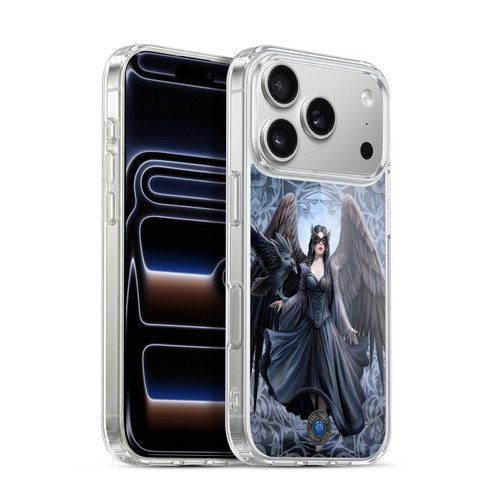 Anne Stokes Raven Full With Pattern Soft Gel Case for Apple iPhone 17 Pro