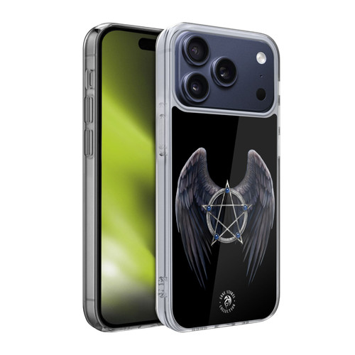Anne Stokes Raven Winged Pentagram Soft Gel Case for Apple iPhone 17 Pro