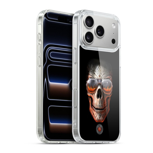 Anne Stokes Skull Hellfire Soft Gel Case for Apple iPhone 17 Pro Max