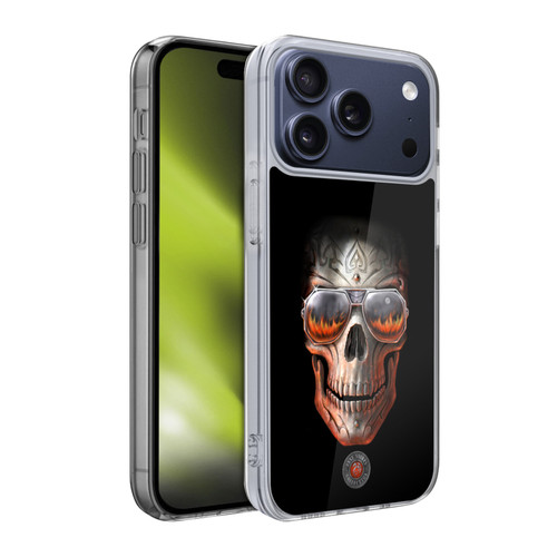 Anne Stokes Skull Hellfire Soft Gel Case for Apple iPhone 17 Pro