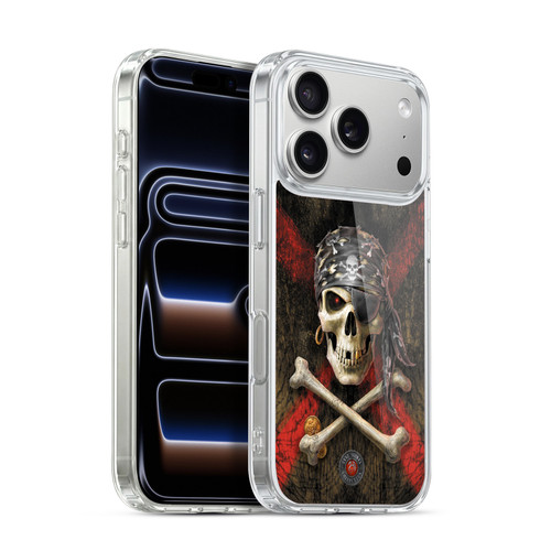 Anne Stokes Skull Pirate Soft Gel Case for Apple iPhone 17 Pro