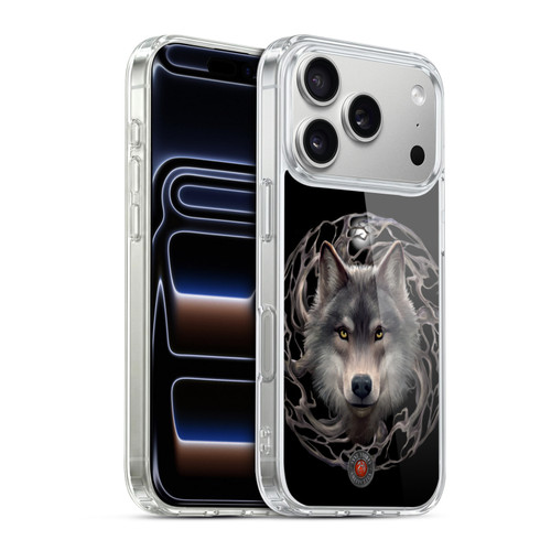Anne Stokes Wolves 2 Night Forest Soft Gel Case for Apple iPhone 17 Pro