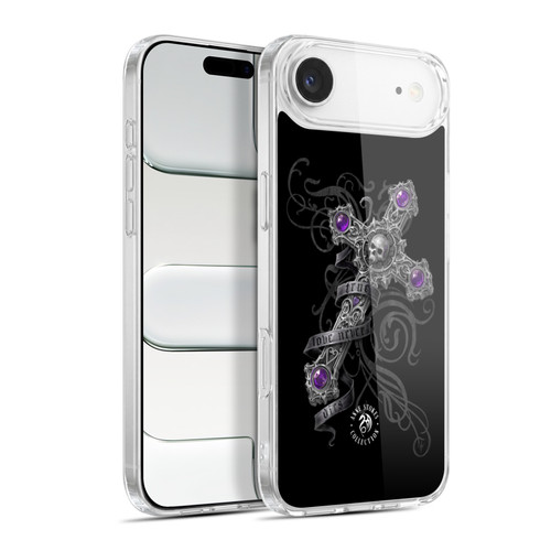 Anne Stokes Dark Hearts Lost Love Cross Soft Gel Case for Apple iPhone 17 Air