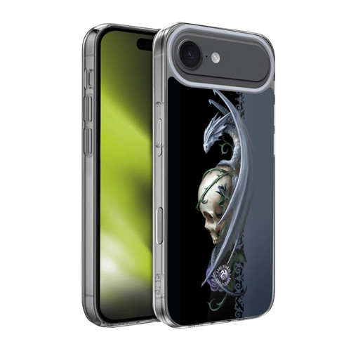 Anne Stokes Dragons 2 Skull And Rose Soft Gel Case for Apple iPhone 17 Air