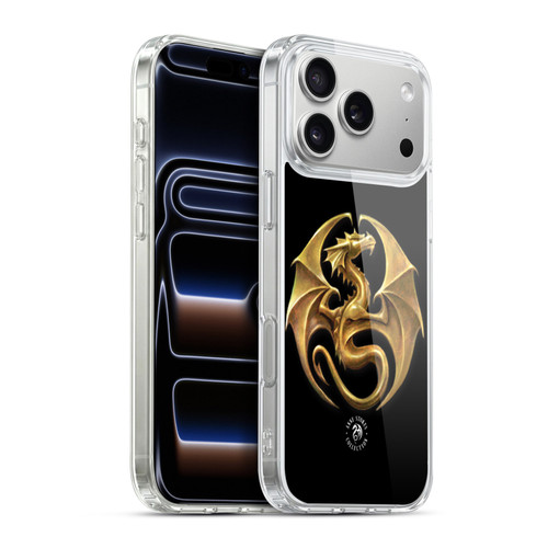 Anne Stokes Fire Tribal Dragon Medal Soft Gel Case for Apple iPhone 17 Pro Max