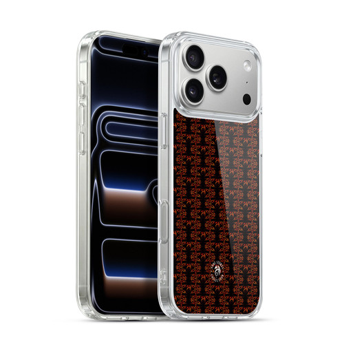 Anne Stokes Fire Tribal Motif Dragon Pattern Soft Gel Case for Apple iPhone 17 Pro Max