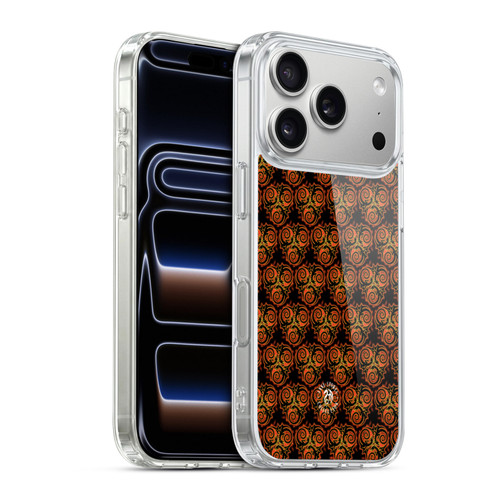 Anne Stokes Fire Tribal Triple Dragon Pattern Soft Gel Case for Apple iPhone 17 Pro