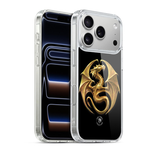 Anne Stokes Fire Tribal Dragon Medal Soft Gel Case for Apple iPhone 17 Pro