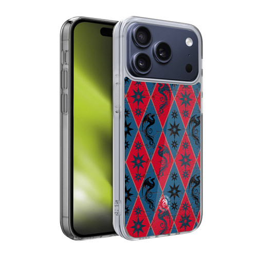 Anne Stokes Fire Tribal Heraldry Soft Gel Case for Apple iPhone 17 Pro