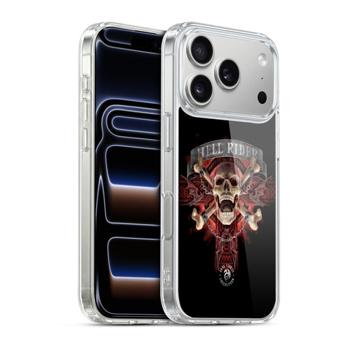 Anne Stokes Fire Tribal Hell Rider Soft Gel Case for Apple iPhone 17 Pro