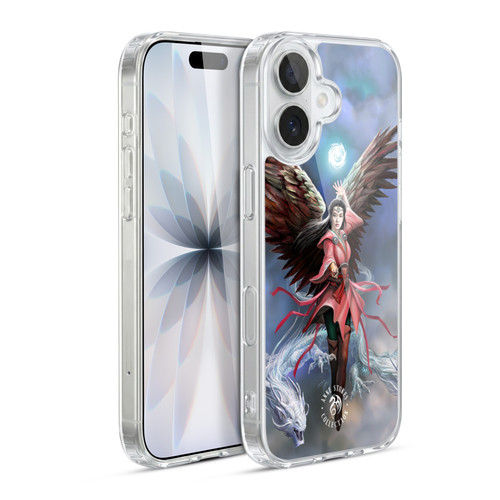Anne Stokes Female Elementals Air Dragon Soft Gel Case for Apple iPhone 17