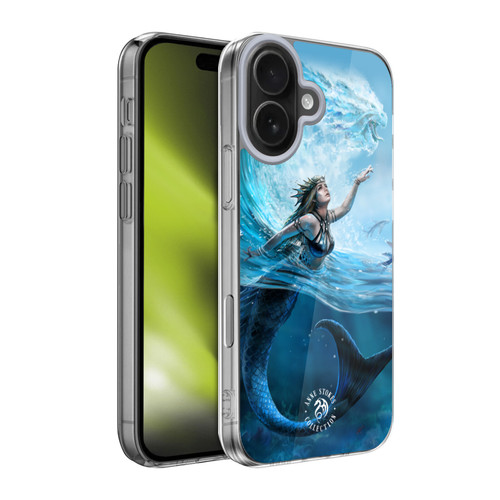 Anne Stokes Female Elementals Water Mermaid Soft Gel Case for Apple iPhone 17