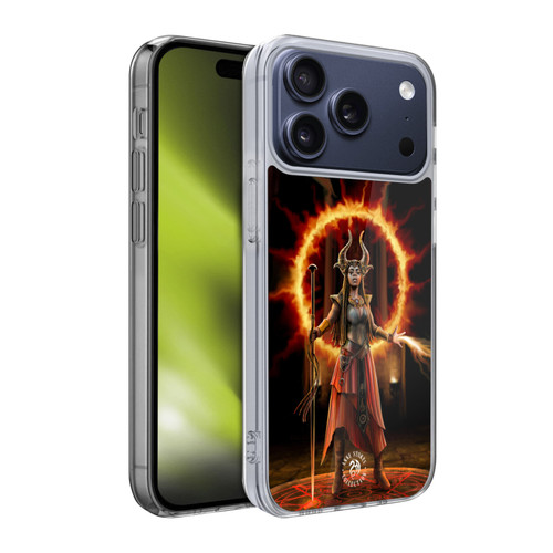 Anne Stokes Female Elementals Fire Soft Gel Case for Apple iPhone 17 Pro