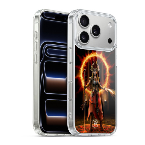 Anne Stokes Female Elementals Fire Soft Gel Case for Apple iPhone 17 Pro