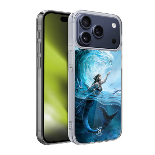 Anne Stokes Female Elementals Water Mermaid Soft Gel Case for Apple iPhone 17 Pro