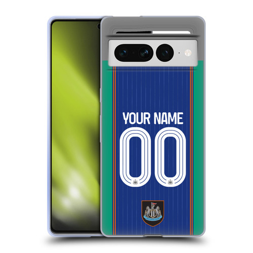 Newcastle United Football Club 2025/26 Crest Third Soft Gel Case for Google Pixel 7 Pro
