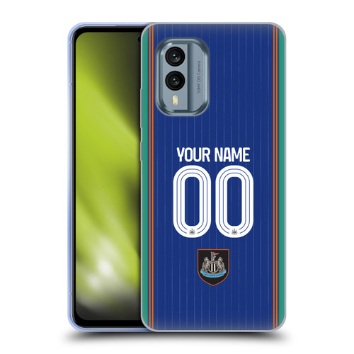 Newcastle United Football Club 2025/26 Crest Third Soft Gel Case for Nokia X30