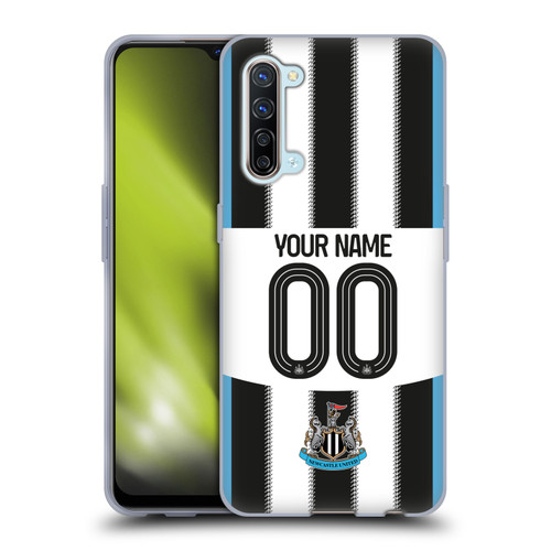 Newcastle United Football Club 2025/26 Crest Home Soft Gel Case for OPPO Find X2 Lite 5G