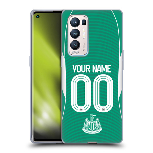 Newcastle United Football Club 2025/26 Crest Away Soft Gel Case for OPPO Find X3 Neo / Reno5 Pro+ 5G
