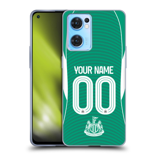 Newcastle United Football Club 2025/26 Crest Away Soft Gel Case for OPPO Reno7 5G / Find X5 Lite