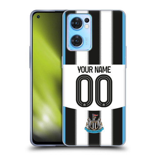 Newcastle United Football Club 2025/26 Crest Home Soft Gel Case for OPPO Reno7 5G / Find X5 Lite