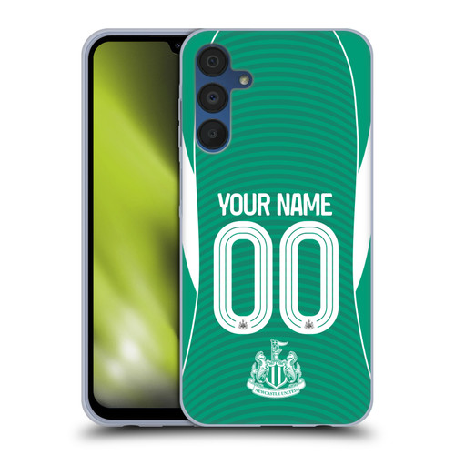 Newcastle United Football Club 2025/26 Crest Away Soft Gel Case for Samsung Galaxy A15