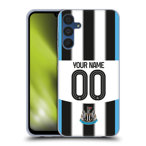 Newcastle United Football Club 2025/26 Crest Home Soft Gel Case for Samsung Galaxy A15