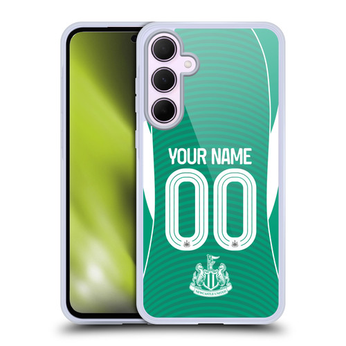 Newcastle United Football Club 2025/26 Crest Away Soft Gel Case for Samsung Galaxy A35 5G