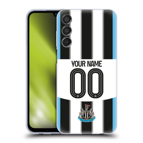 Newcastle United Football Club 2025/26 Crest Home Soft Gel Case for Samsung Galaxy M15/F15 5G