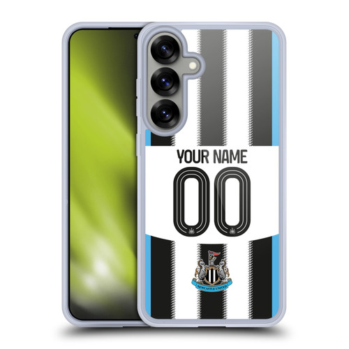 Newcastle United Football Club 2025/26 Crest Home Soft Gel Case for Samsung Galaxy S25+