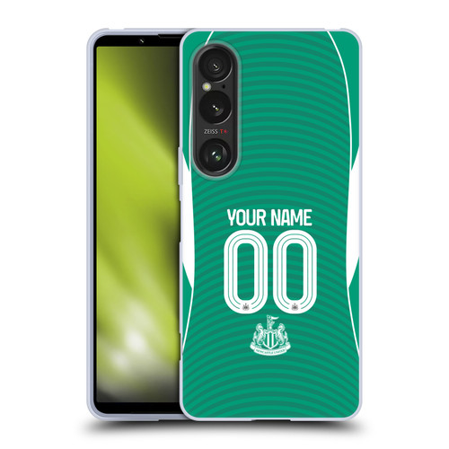 Newcastle United Football Club 2025/26 Crest Away Soft Gel Case for Sony Xperia 1 VI 5G