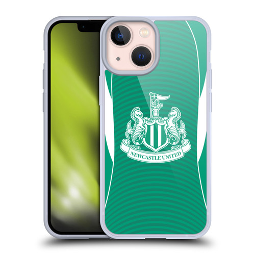 Newcastle United Football Club 2025/26 Crest Kit Away Soft Gel Case for Apple iPhone 13 Mini