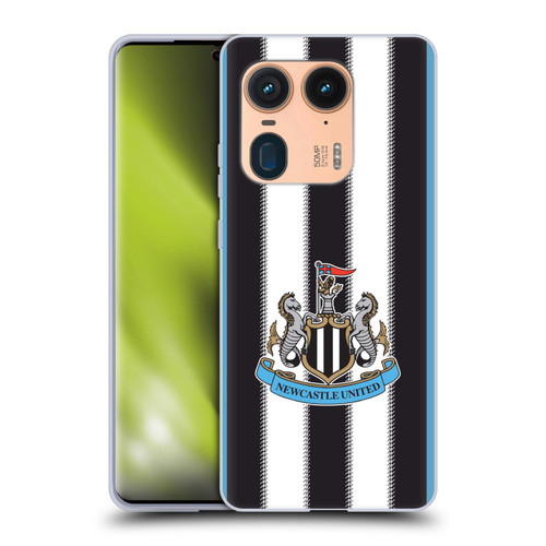 Newcastle United Football Club 2025/26 Crest Kit Home Soft Gel Case for Motorola Edge 50 Ultra/X50 Ultra