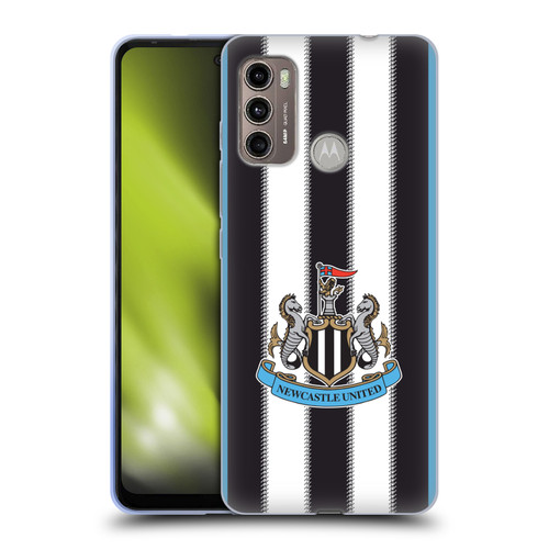 Newcastle United Football Club 2025/26 Crest Kit Home Soft Gel Case for Motorola Moto G60 / Moto G40 Fusion