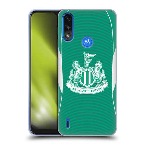 Newcastle United Football Club 2025/26 Crest Kit Away Soft Gel Case for Motorola Moto E7 Power / Moto E7i Power