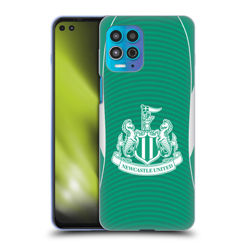 Newcastle United Football Club 2025/26 Crest Kit Away Soft Gel Case for Motorola Moto G100
