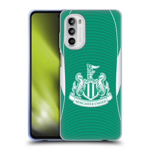 Newcastle United Football Club 2025/26 Crest Kit Away Soft Gel Case for Motorola Moto G52