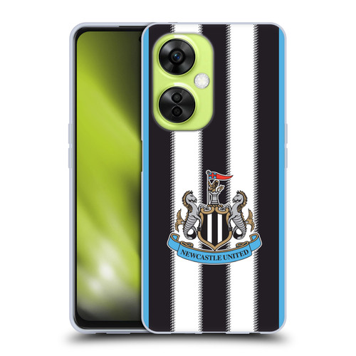 Newcastle United Football Club 2025/26 Crest Kit Home Soft Gel Case for OnePlus Nord CE 3 Lite 5G