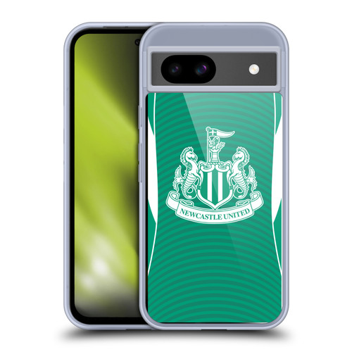 Newcastle United Football Club 2025/26 Crest Kit Away Soft Gel Case for Google Pixel 8a